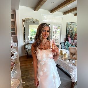 Elliatt White Floral Dress from Revolve